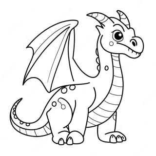 Halloween Dragon Coloring Page 59183-47483