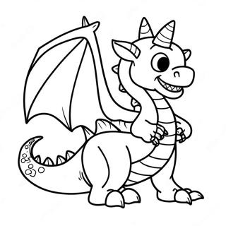 Halloween Dragon Coloring Page 59183-47484