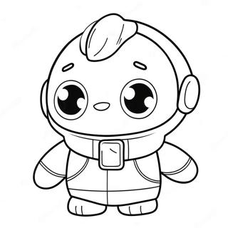 Cute Among Us Mini Crewmate Coloring Page 59204-47503