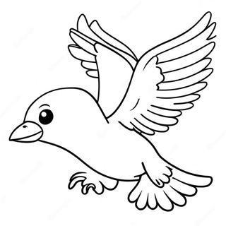 Articuno Flying In The Sky Coloring Page 59233-47522