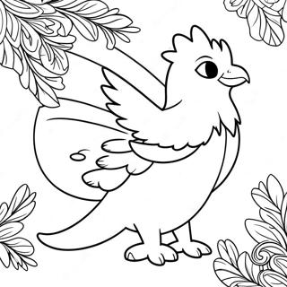 Articuno With Snowflakes Coloring Page 59234-47525