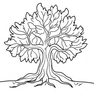 Burning Bush Coloring Page 59273-47554