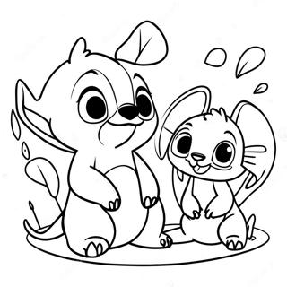 Lilo And Stitch Coloring Pages