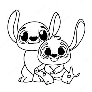 Lilo And Stitch Coloring Page 59283-47558