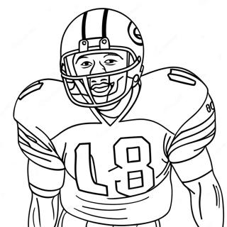 Jerry Rice Coloring Pages