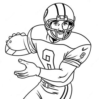 Jerry Rice Catching A Football Coloring Page 59324-47620