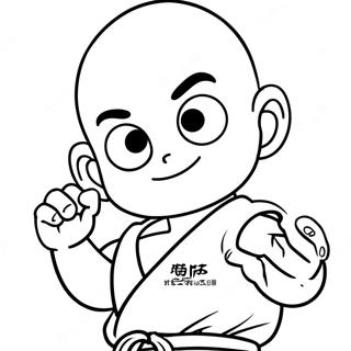 Krillin Coloring Page 59333-47597