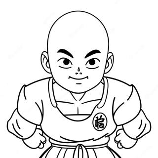 Krillin Coloring Page 59333-47599