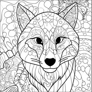 Animal Mosaic Coloring Page 59343-47608