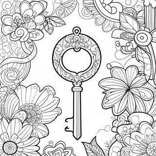 Key Coloring Page 59393-47650