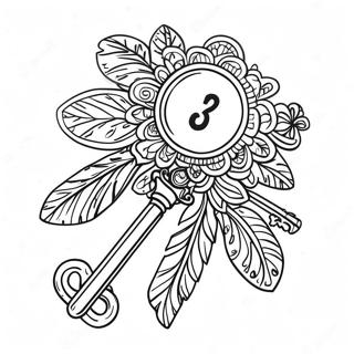 Key Coloring Page 59393-47652