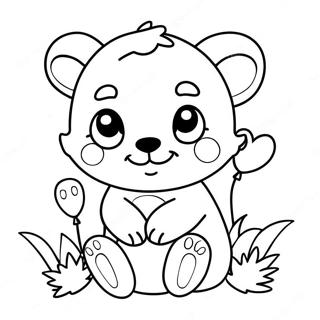 Cute Hard Love Animals Coloring Page 59434-47686