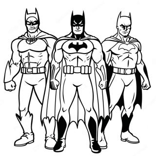 Batman Villains Coloring Page 59453-47699