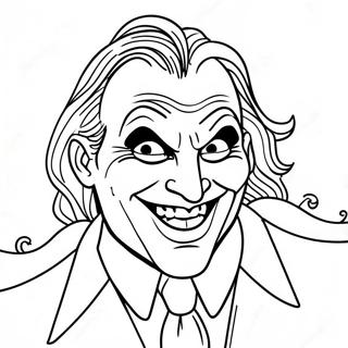 Joker Laughing Manically Coloring Page 59454-47709