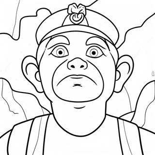 Banban Character Adventure Coloring Page 59474-47719