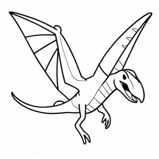 Flying Pteranodon Coloring Page 59494-47737