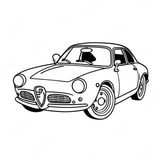 Alfa Romeo Sports Car Coloring Page 59514-47751