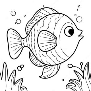 Pout Pout Fish Coloring Page 59553-47780