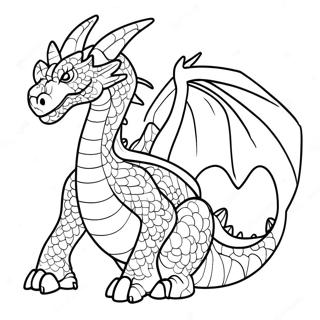 Earth Dragon Coloring Pages