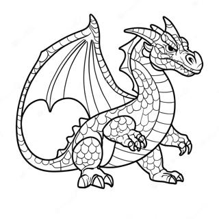 Earth Dragon Coloring Page 59563-47790