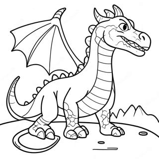 Earth Dragon Coloring Page 59563-47791