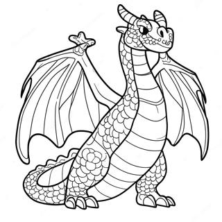 Earth Dragon Coloring Page 59563-47792