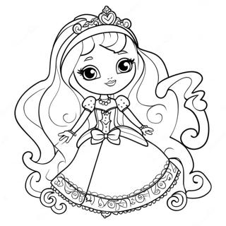 Ever After High Coloring Page 5956-4859