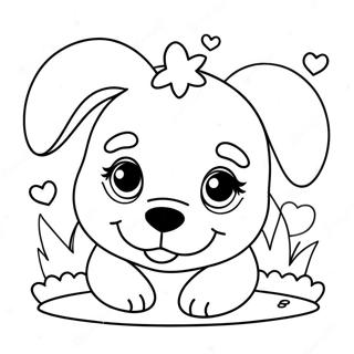 Puppy Love Coloring Page 59583-47802