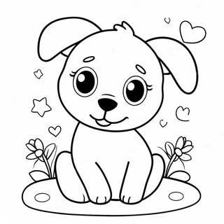 Puppy Love Coloring Page 59583-47804