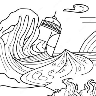 Natural Disaster Coloring Page 59603-47819