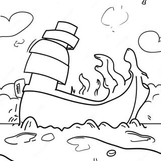 Natural Disaster Coloring Page 59603-47820