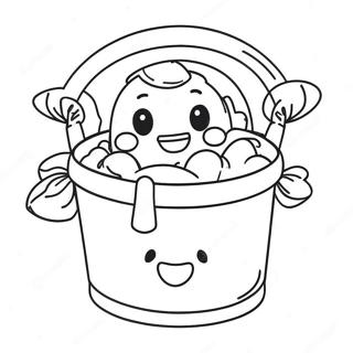 Happy Bucket Filler Coloring Page 59634-47846