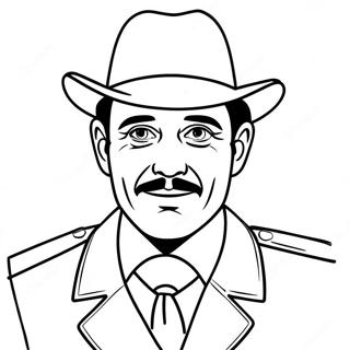 Actor Coloring Pages