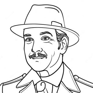 Actor Coloring Page 59643-47850