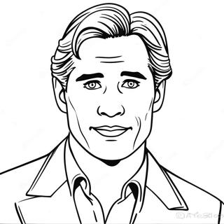 Actor Coloring Page 59643-47851