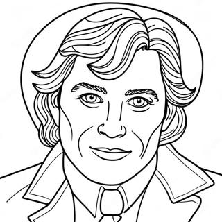 Actor Coloring Page 59643-47852