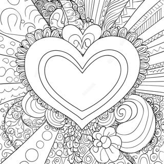 Valentine Heart Coloring Page 59663-47869