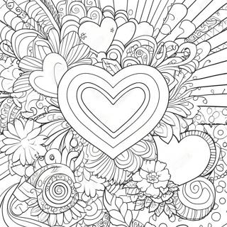 Valentine Heart Coloring Page 59663-47872