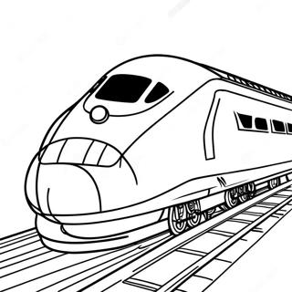 Bullet Train Coloring Page 59673-47875