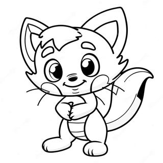 Tails Doll Coloring Pages