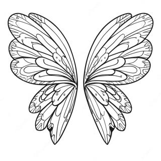 Fairy Wings Coloring Page 59693-47890