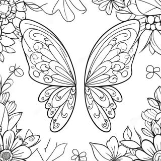 Fairy Wings Coloring Page 59693-47891