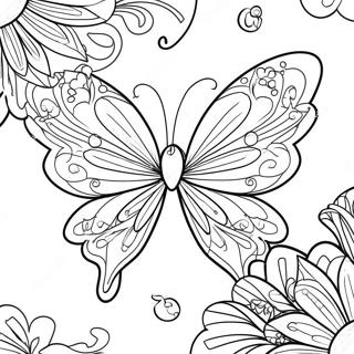 Sparkling Fairy Wings Coloring Page 59694-47898