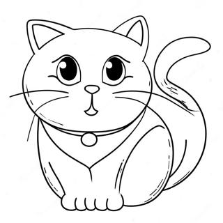 C Is For Cat Coloring Page 59713-47904