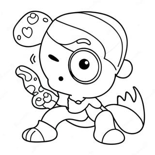 My App Fun Characters Coloring Page 59724-47917