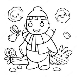 My App Fun Characters Coloring Page 59724-47918