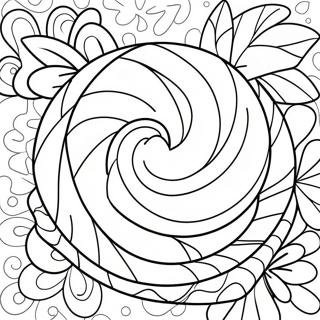 Peppermint Coloring Pages