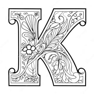 Letter N Coloring Page 5976-4877