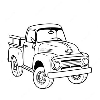 Little Blue Truck Coloring Page 59773-47954