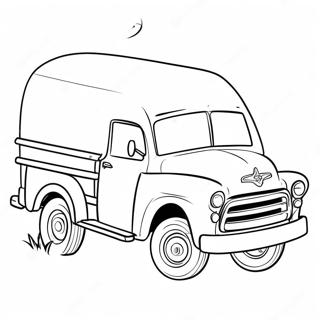 Little Blue Truck Coloring Page 59773-47956